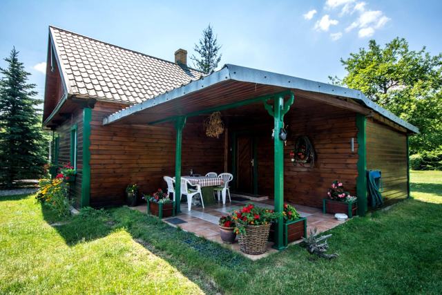 Zadaszony taras domu Gaja