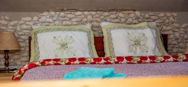Attic bedroom – Gaja holiday home, Białowieża Forest