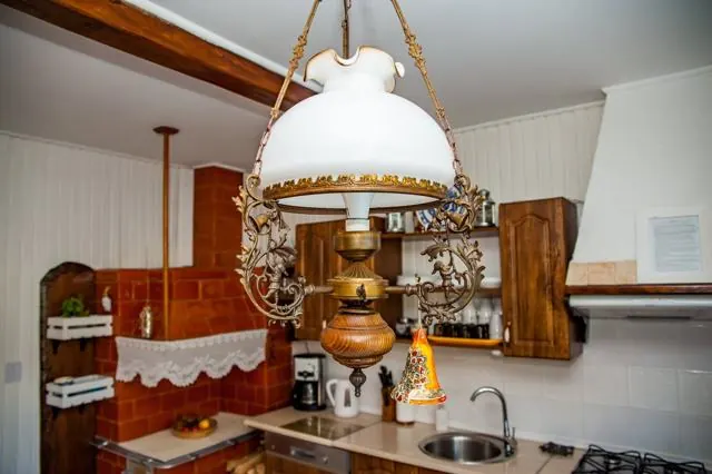 Kitchen lamp – Gaja holiday home, Białowieża Forest