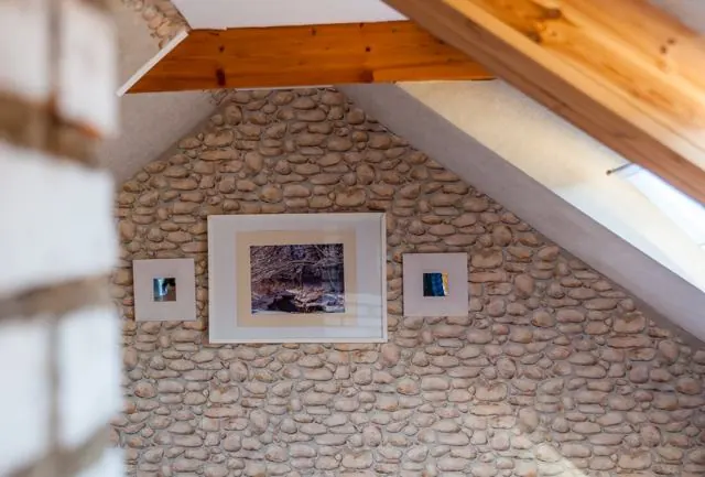 Attic details – Gaja holiday home, Białowieża Forest