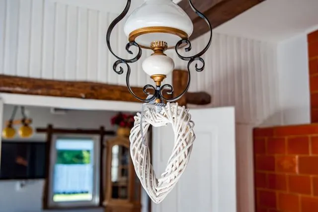 Dining room lamp – Gaja holiday home, Białowieża Forest